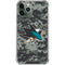 NHL San Jose Sharks Camo iPhone 12 Pro Clear Case