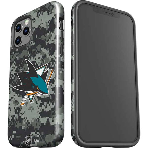 NHL San Jose Sharks Camo iPhone 12 Pro Max Impact Case