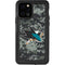 NHL San Jose Sharks Camo iPhone 12 Pro Waterproof Case