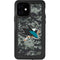 NHL San Jose Sharks Camo iPhone 12 Waterproof Case