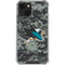 NHL San Jose Sharks Camo iPhone 13 Mini Clear Case