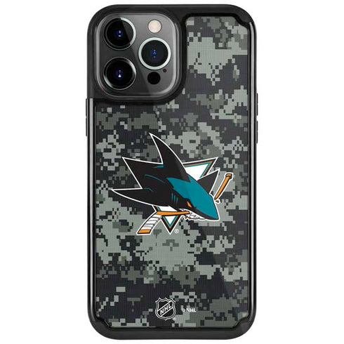 NHL San Jose Sharks Camo iPhone 13 Pro Cargo Case