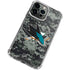 NHL San Jose Sharks Camo iPhone 13 Pro Max Clear Case