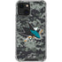 NHL San Jose Sharks Camo iPhone 14 Plus Clear Case
