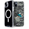 NHL San Jose Sharks Camo iPhone 15 Plus MagSafe Case