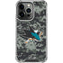 NHL San Jose Sharks Camo iPhone 15 Pro Clear Case