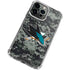 NHL San Jose Sharks Camo iPhone 15 Pro Clear Case