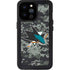 NHL San Jose Sharks Camo iPhone 14 Pro Max Waterproof Case