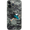 NHL San Jose Sharks Camo iPhone 15 Pro Skin