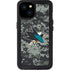 NHL San Jose Sharks Camo iPhone 15 Plus Waterproof Case