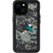 NHL San Jose Sharks Camo iPhone 15 Waterproof Case