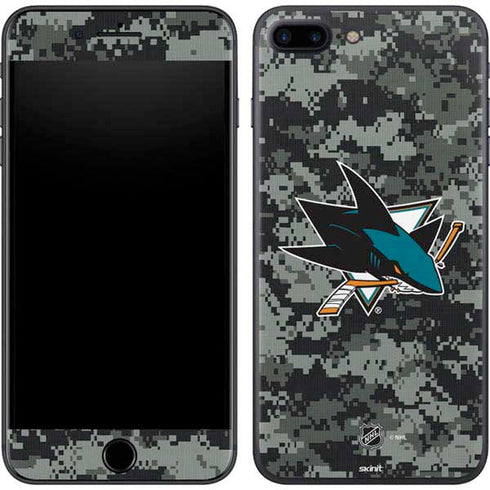 NHL San Jose Sharks Camo iPhone 7 Plus Skin