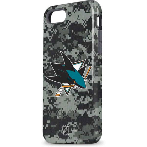 NHL San Jose Sharks Camo iPhone 7 Pro Case