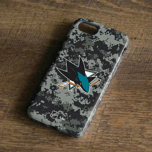 NHL San Jose Sharks Camo iPhone 7 Pro Case