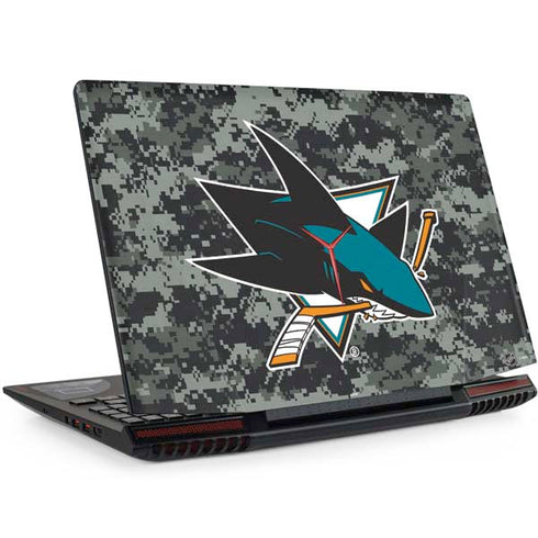 NHL San Jose Sharks Camo Legion Y720 Skin
