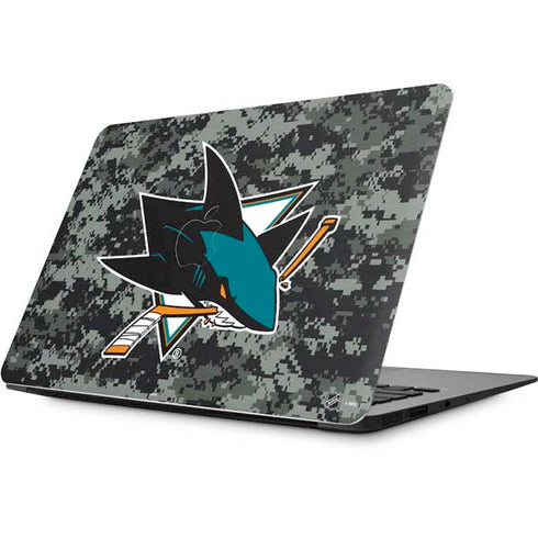 NHL San Jose Sharks Camo Apple MacBook Skin