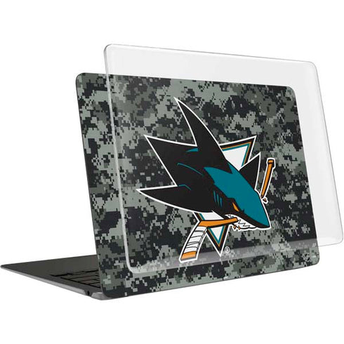 NHL San Jose Sharks Camo MacBook Air 13in (2020) Case plus Skin