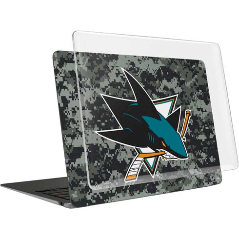 NHL San Jose Sharks Camo MacBook Air 13in M1 (2021) Case plus Skin