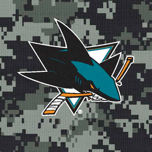 NHL San Jose Sharks Camo Moto E5 Play Skin