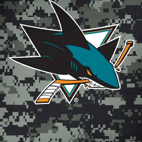 NHL San Jose Sharks Camo Moto G6 Skin