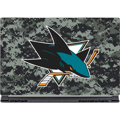 NHL San Jose Sharks Camo MSI GS65 Stealth Laptop Skin