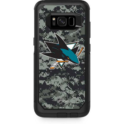 NHL San Jose Sharks Camo Otterbox Commuter Galaxy Skin