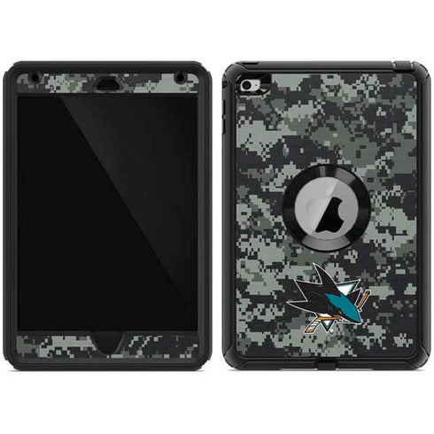 NHL San Jose Sharks Camo Otterbox Defender iPad Skin