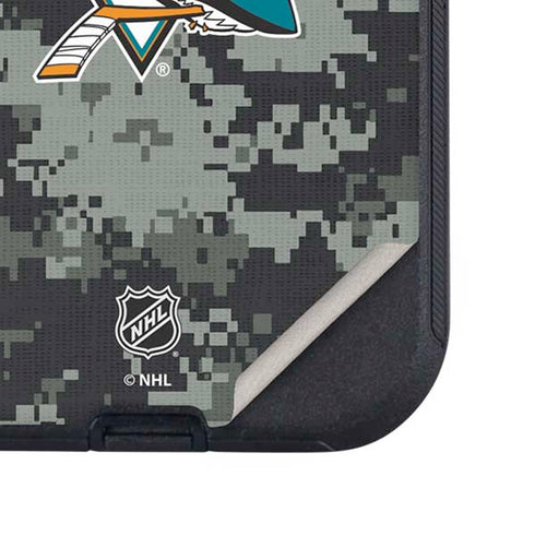 NHL San Jose Sharks Camo Otterbox Defender iPhone Skin