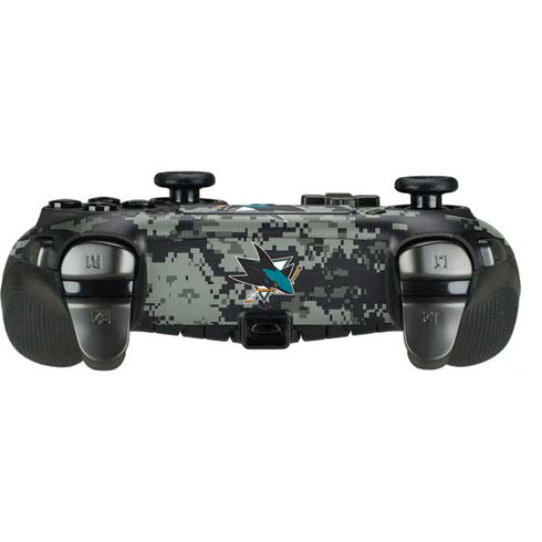 NHL San Jose Sharks Camo PlayStation Scuf Vantage 2 Controller Skin