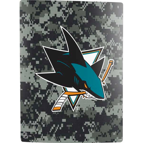 NHL San Jose Sharks Camo PS5 Digital Edition Bundle Skin