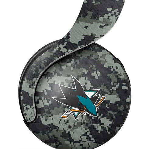 NHL San Jose Sharks Camo PULSE 3D Wireless Headset for PS5 Skin