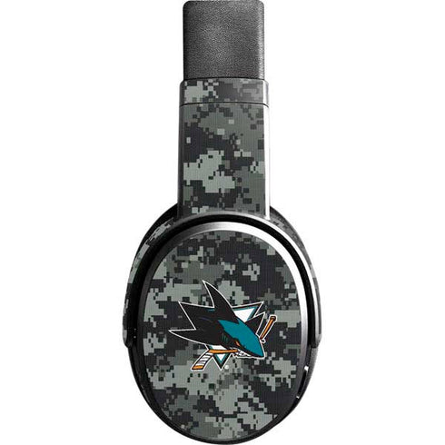 NHL San Jose Sharks Camo Skullcandy Crusher Wireless Skin