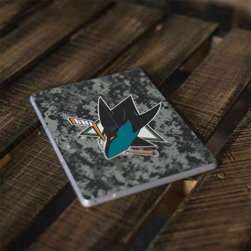 NHL San Jose Sharks Camo Surface Go Skin