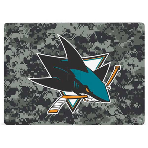 NHL San Jose Sharks Camo Surface Laptop 3 13.5in Skin