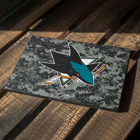 NHL San Jose Sharks Camo Surface Pro 6 Skin