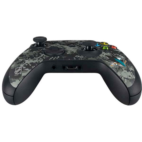 NHL San Jose Sharks Camo Xbox Series X Controller Skin