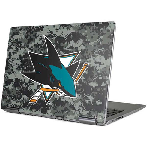 NHL San Jose Sharks Camo Yoga 710 14in Skin