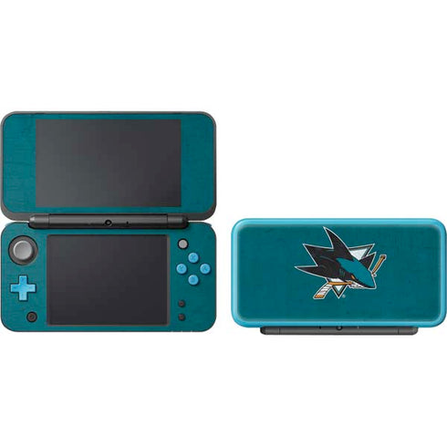 NHL San Jose Sharks Distressed Nintendo 2DS XL (2017) Skin
