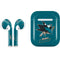 NHL San Jose Sharks Distressed Apple AirPods 2 Skin