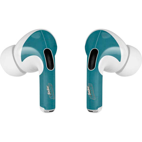 NHL San Jose Sharks Distressed Apple AirPods Pro Skin