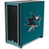 NHL San Jose Sharks Distressed Corsair 4000D Tempered Glass Mid-Tower ATX Case Skin
