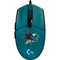 NHL San Jose Sharks Distressed G203 Prodigy RGB Wired Gaming Mouse Skin