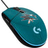 NHL San Jose Sharks Distressed G203 Prodigy RGB Wired Gaming Mouse Skin
