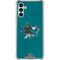 NHL San Jose Sharks Distressed Galaxy A13 5G Clear Case