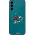 NHL San Jose Sharks Distressed Galaxy A14 5G Skin