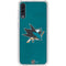 NHL San Jose Sharks Distressed Galaxy A50 Clear Case
