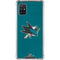 NHL San Jose Sharks Distressed Galaxy A51 5G Clear Case