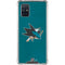 NHL San Jose Sharks Distressed Galaxy A71 5G Clear Case