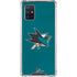 NHL San Jose Sharks Distressed Galaxy A71 5G Clear Case