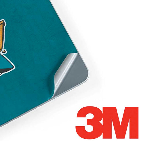 NHL San Jose Sharks Distressed Galaxy Book 12in Skin
